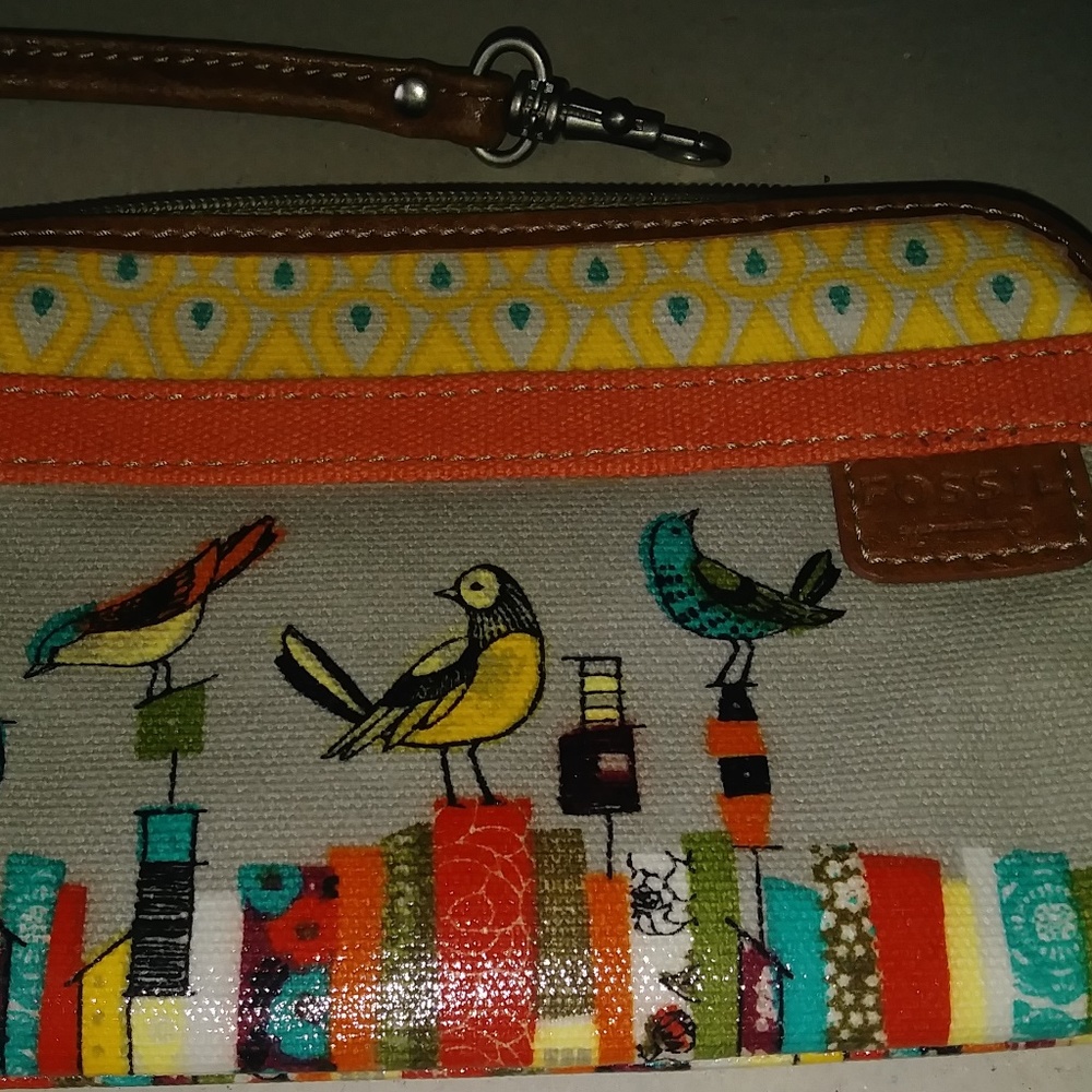 Fossil coin bag